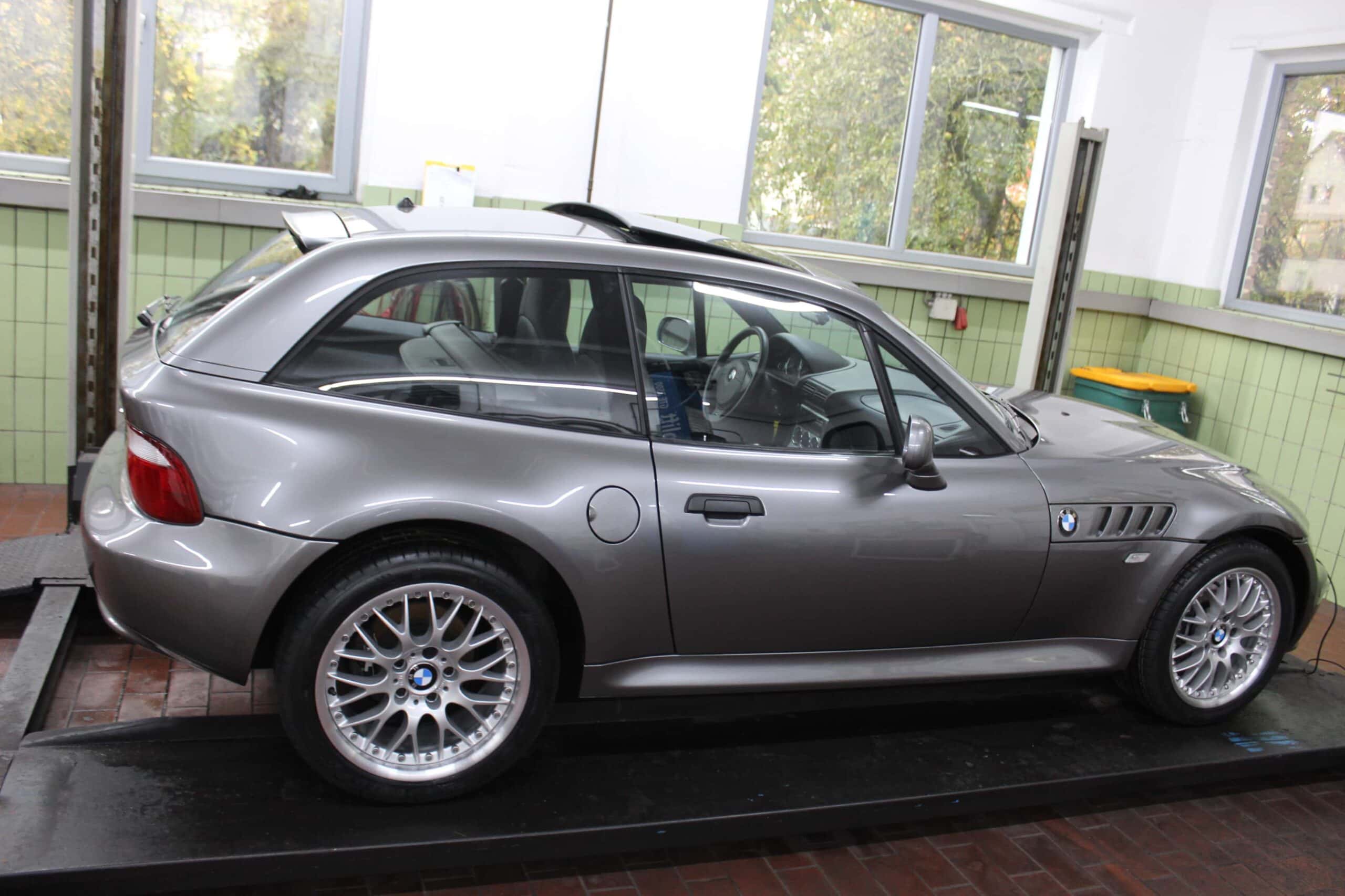 BMW Z3 3.0 Coupe Sterlinggrau Kreuzspeiche