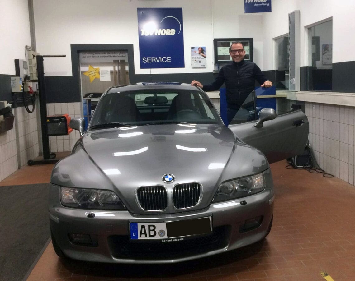 BMW Z3 3.0 Coupe Geht Nach Aschaffenburg