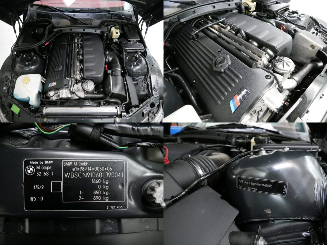 Z3 M 32 Coupe S54 Motorraum