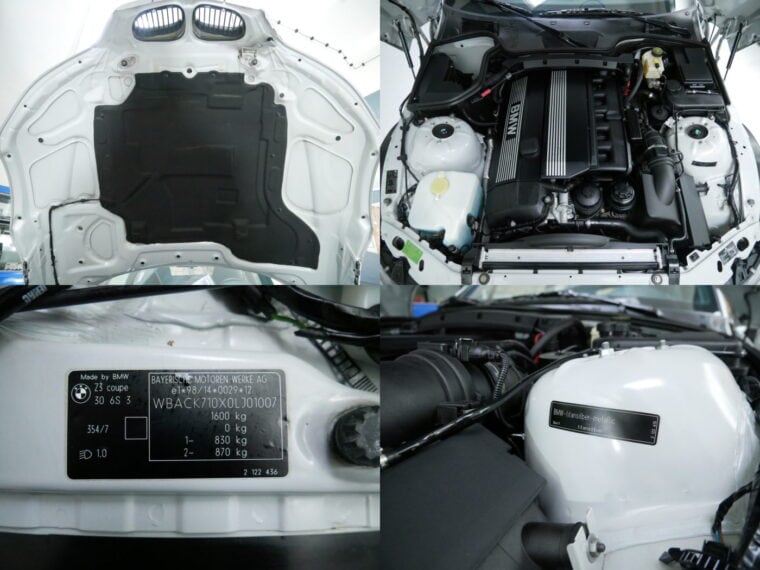 BMW Z3 3.0 Coupe Motorraum