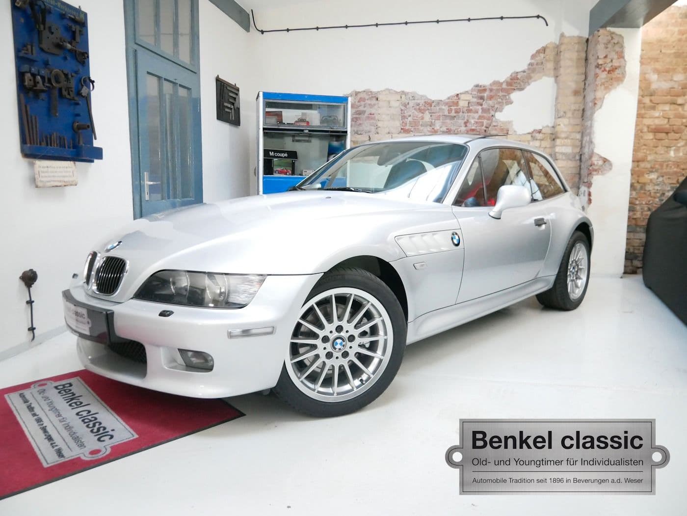 Bmw Z3 3.0 Coupe Silber Benkel Classic