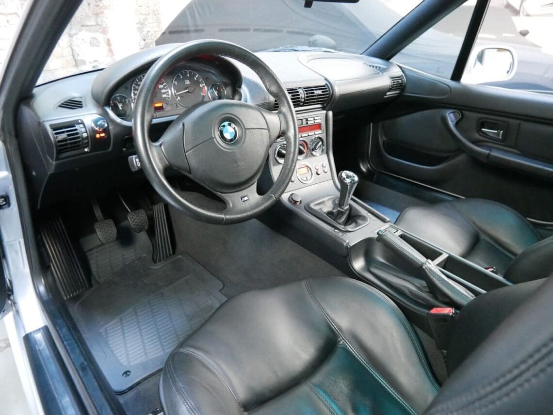 Bmw Z3 3.0 Coupe Silber Innenraum
