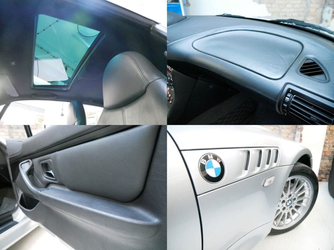 Bmw Z3 3.0 Coupe Silber Details