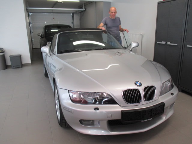 Benkel Classic Z3 Roadster 3.0 angekommen in Antwerpen/Belgien in kleiner, privater Sammlung