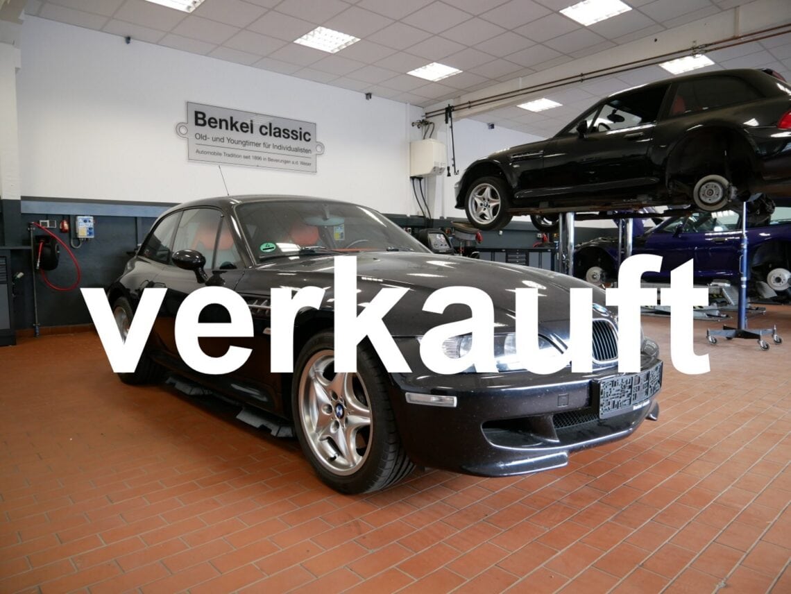 BMW Z3M Coupé cosmosschwarz mit 321 PS checkheftgepflegt