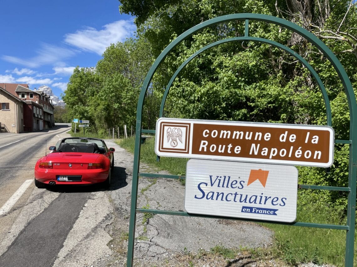 BMW Z3 2.8 Roadster Hellrot Benkelclassic Beverungen Südfrankreich