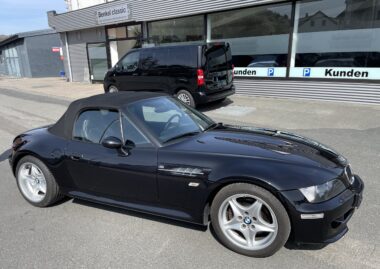 BMW Z3 Roadster Schwarz per Einzeltransport nach Barcarena/Portugal