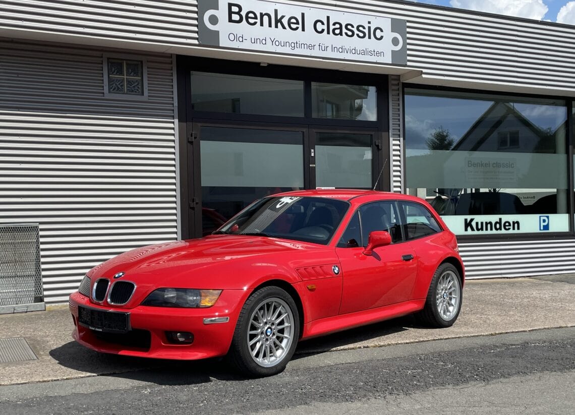 Neu in unserer Remise: BMW Z3 2.8 Coupé aus erster Hand bei Benkel Classic Beverungen