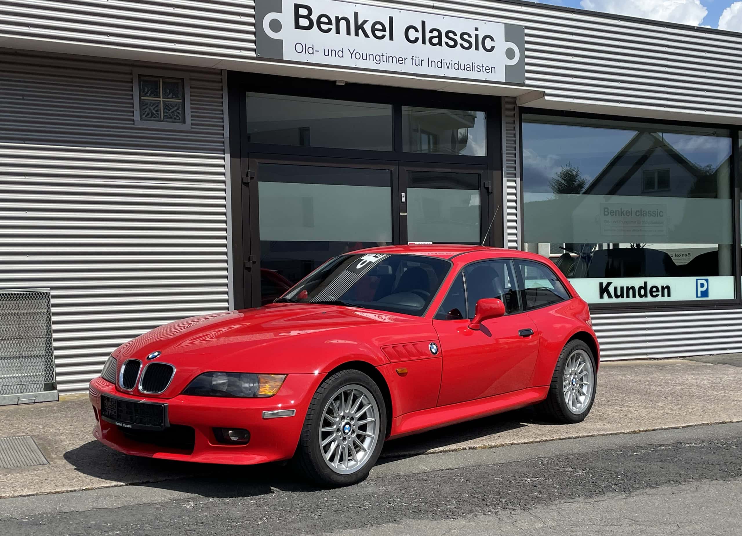 Neu in unserer Remise: BMW Z3 2.8 Coupé aus erster Hand bei Benkel Classic Beverungen