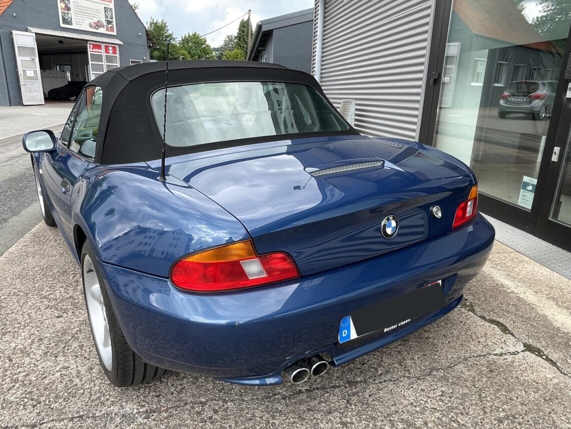 BMW Z3 2.8 Roadster nur 3.000 Exemplare in Europs blau Benkel Classic Beverungen