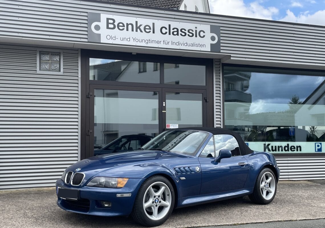 BMW Z3 Roadster 2.8 wenig gelaufen Benkel Classic Beverungen BMW Z3 Roadster 2.8 für Low-Mileage-Fans bei Benkel Classic in Beverungen