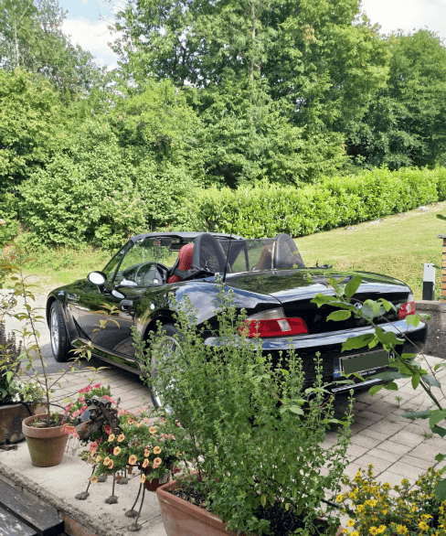 BMW Z3 3.0 Roadster Schwarz Rotes Leder Benkel Classic Beverungen