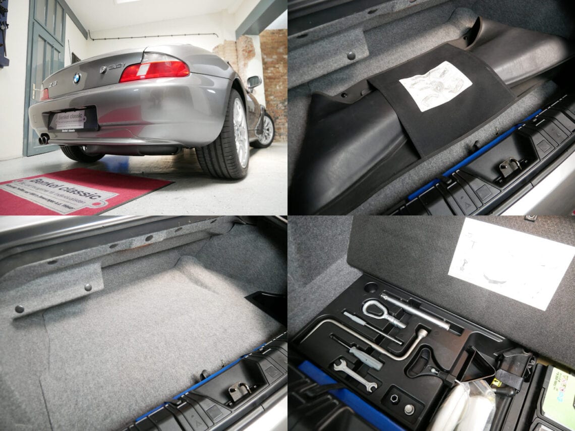 BMW Z3 Roadster 3i Sport Edition Kofferraum