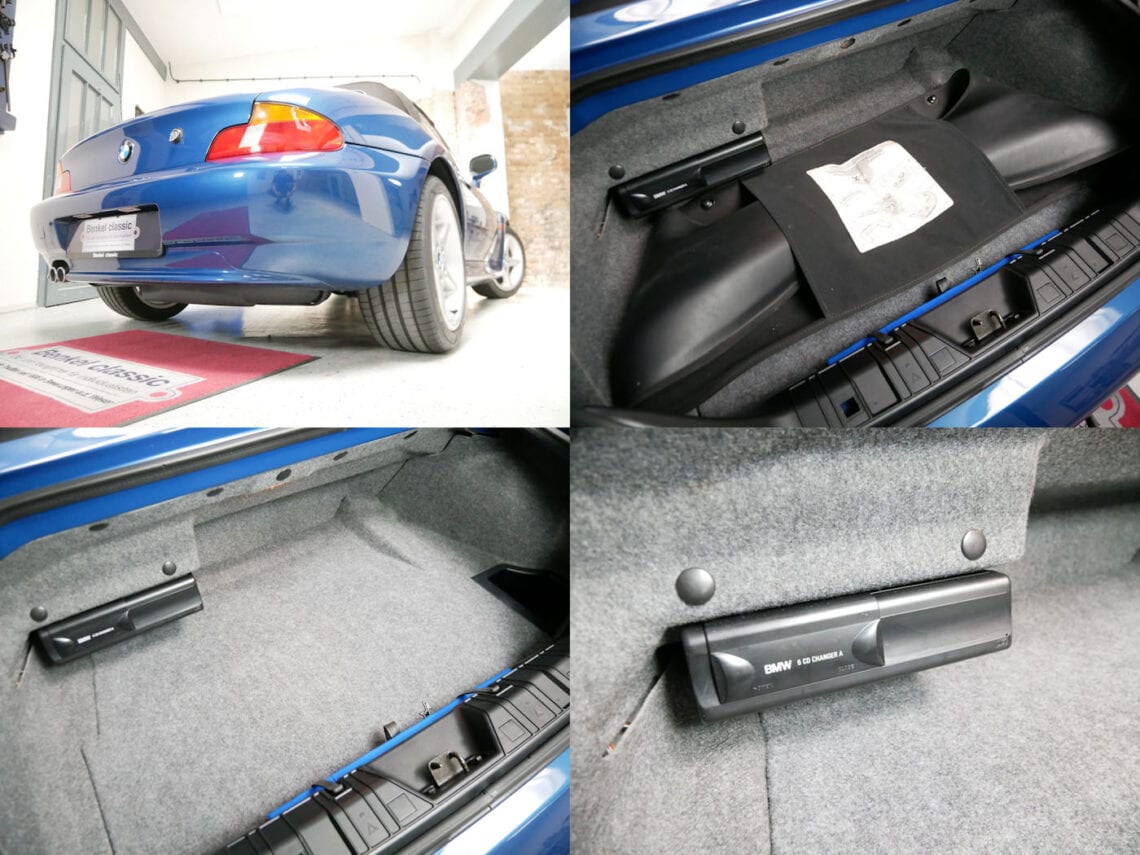 Z3 Roadster 2.8 Facelift Low Milea Kofferraum
