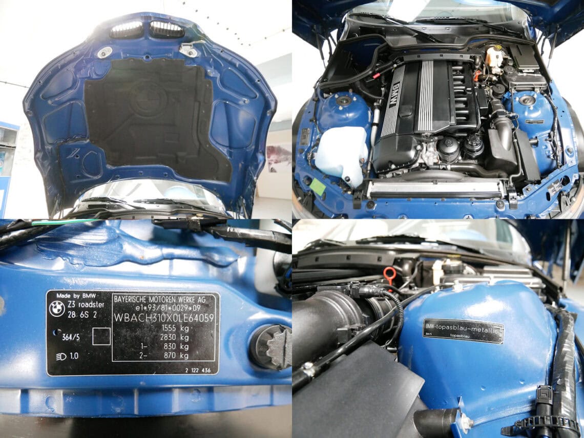 Z3 Roadster 2.8 Facelift Low Milea Motorraum
