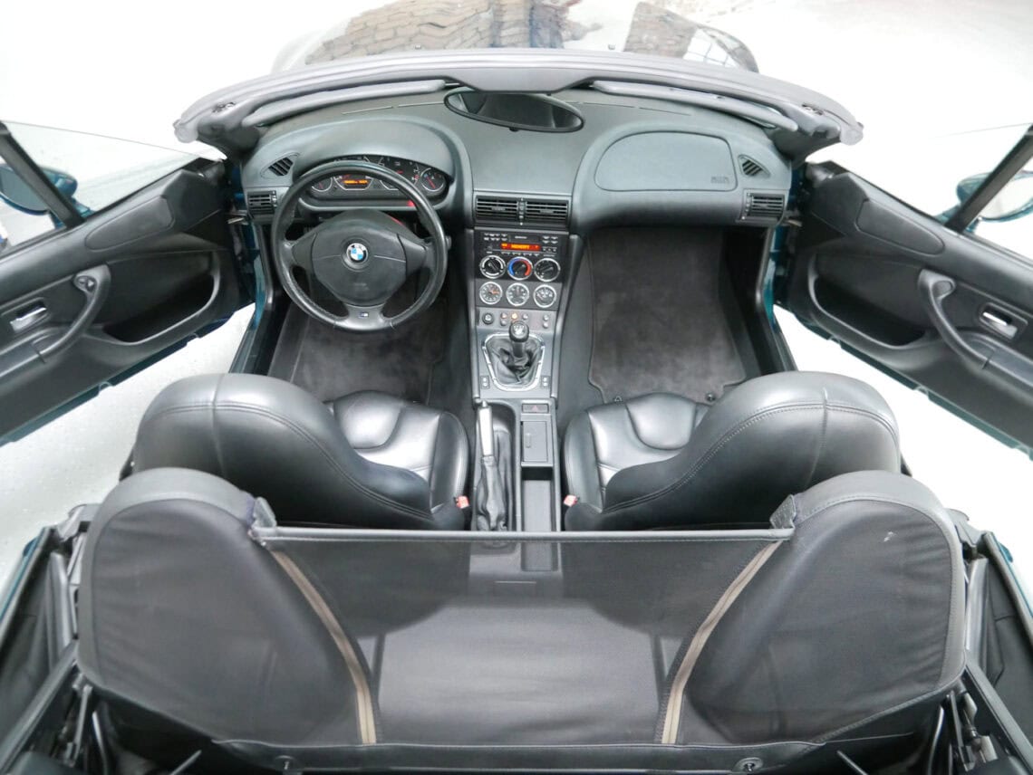 21240 Z3 M Roadster gruen 005 Benkel Classic BMW Z3 M Roadster Bostongrün nur 60St. ClassicData2+