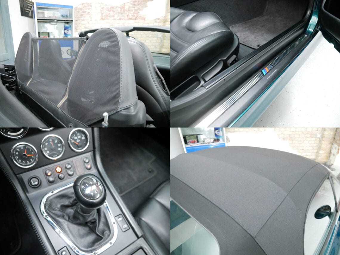 21240 Z3 M Roadster gruen 015 Benkel Classic BMW Z3 M Roadster Bostongrün nur 60St. ClassicData2+