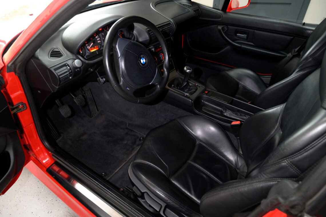 56128 Z3 Coupe rot 13 Benkel Classic BMW Z3 Coupé 2.8 1.Hand ClassicData2+ erste Version