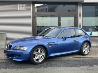 BMW Z3M Coupé S50 Estoriel Blau durchgängige Historie Top Zustand ehemaliges Fotofahrzeug der BMW AG 51TKM 236 kW Benkel Classic Beverungen