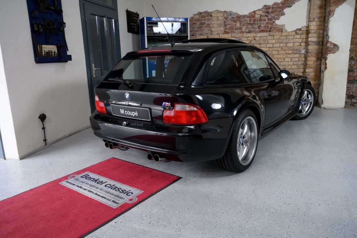 Z3 S54 Coupe schwarz 13 Benkel Classic BMW Z3 M 3.2 Coupé S54 ClassicData2+ Glasdach