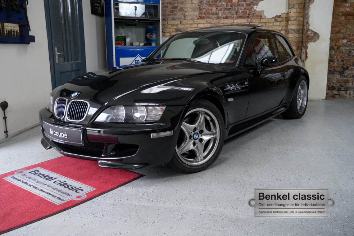 Z3 S54 Coupe schwarz 17 Benkel Classic BMW Z3 M 3.2 Coupé S54 ClassicData2+ Glasdach