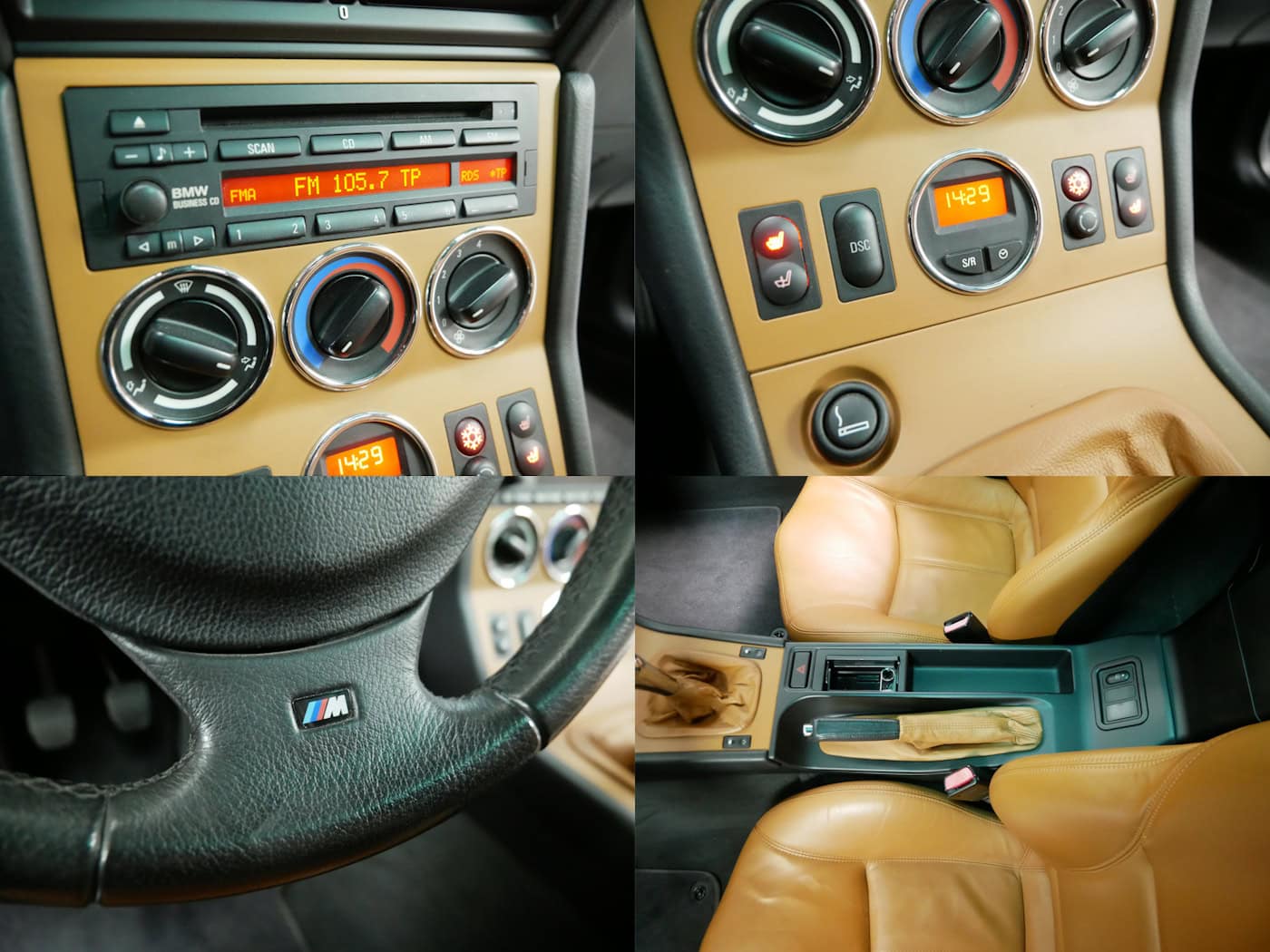 Armaturen Benkel Classic BMW Z3 3.0 Coupe ClassicData2 Glasdach