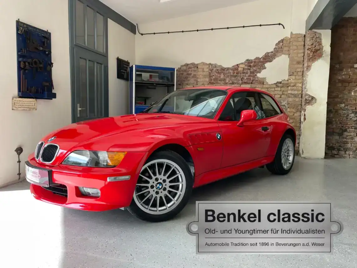 56128 Z3 Coupe rot 001 2 Benkel Classic BMW Z3 Coupé 2.8 1.Hand ClassicData2+ erste Version