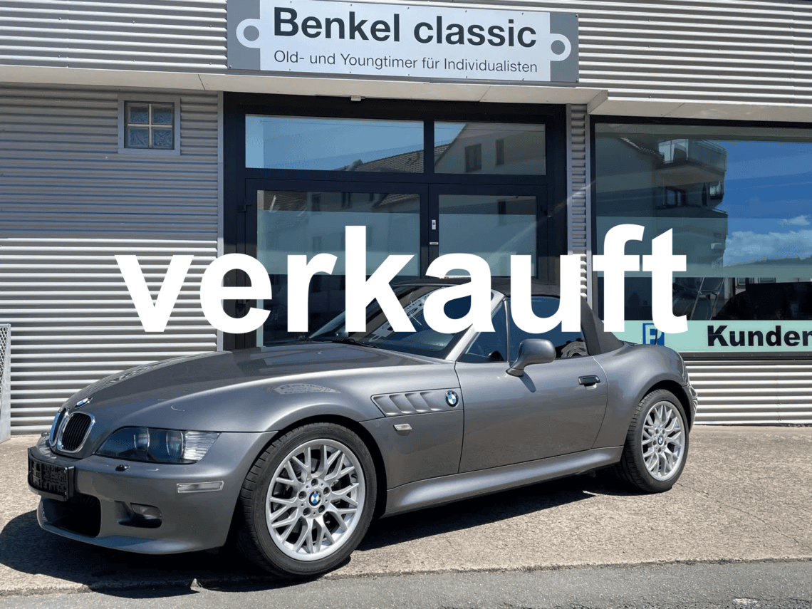 BMW Z3 3.0 Roadster sterlinggrau metallic benkelclassic Beverungen Benkel Classic BMW Z3 Roadster 3.0i