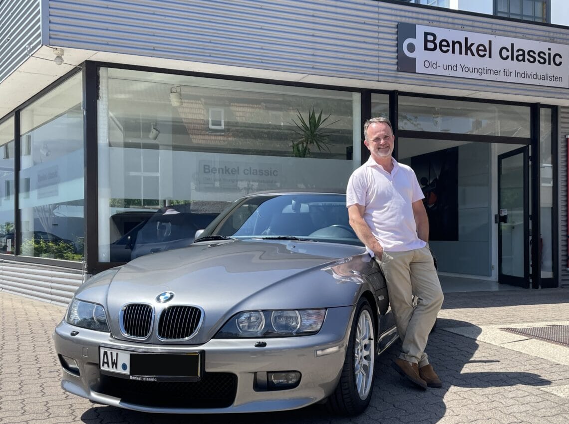 BMW Z3 3.0 Roadster in sterlinggrau ausgeliefert von Benkel Classic in Beverungen