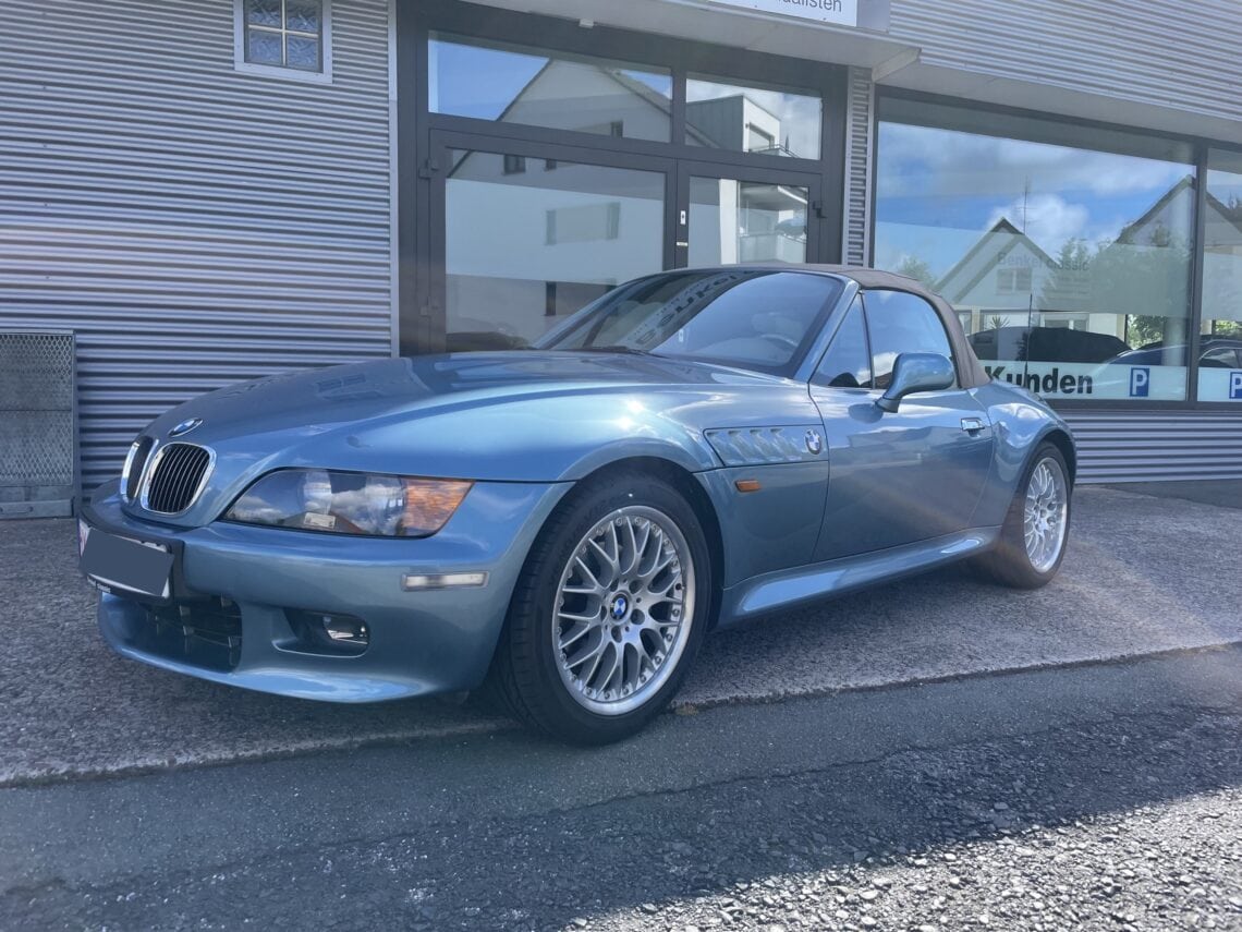 BMW Z3 2.8 Roadster Original James Bond Filmfahrzeug aus Goldeneye mit wenig KM und deutscher EZ Benkel Classic Beverungen