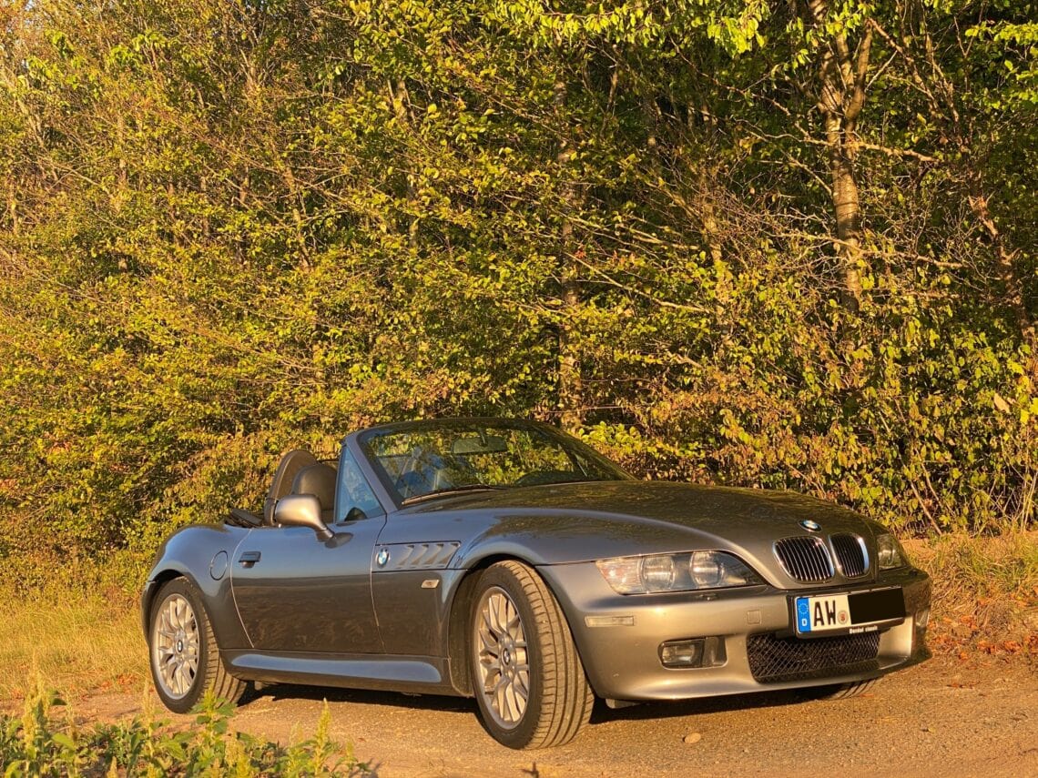 BMW Z3 3.0 Roadster sterlinggrau Benkel Classic 1 BMW Z3 3.0 Roadster Sterlinggrau Benkel Classic beeindruckende Herbstausfahrt