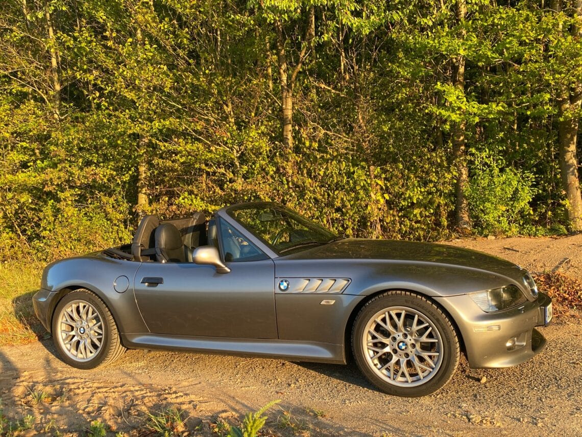 BMW Z3 3.0 Roadster sterlinggrau Herbstausfahrt 1 BMW Z3 3.0 Roadster Sterlinggrau Kundenfotos von einer tollen Herbstausfahrt