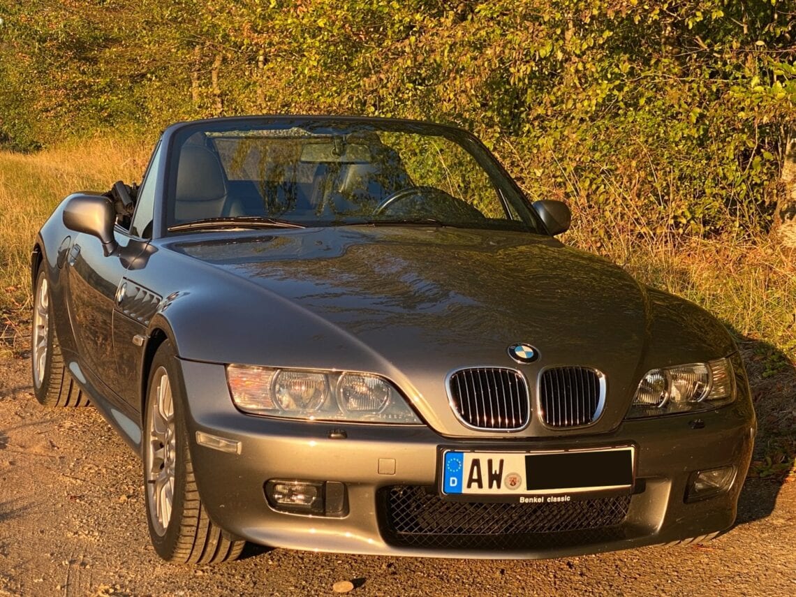 BMW Z3 3.0 Roadster sterlinggrau zufriedener Kunde 1 Herbstausfahrt mit einem BMW Z3 3.0 Roadster Sterlinggrau