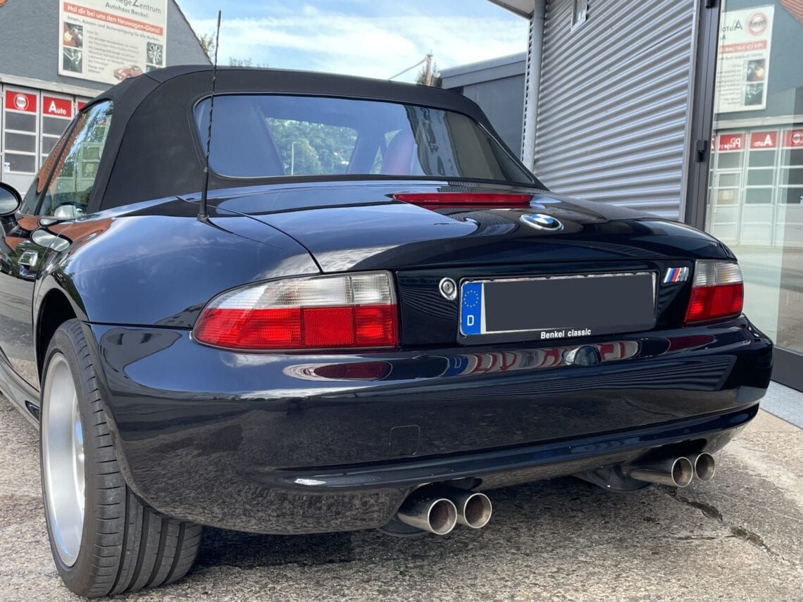 Frisch Eingetroffen BMW Z3 M Roadster deutscheEZ wenigKM Benkel Classic Beverungen Frisch Eingetroffen in unserer Remise: BMW Z3 M Roadster Deutsche EZ Wenig KM komplette Halter- und Kilometerhistorie Benkel Classic Beverungen