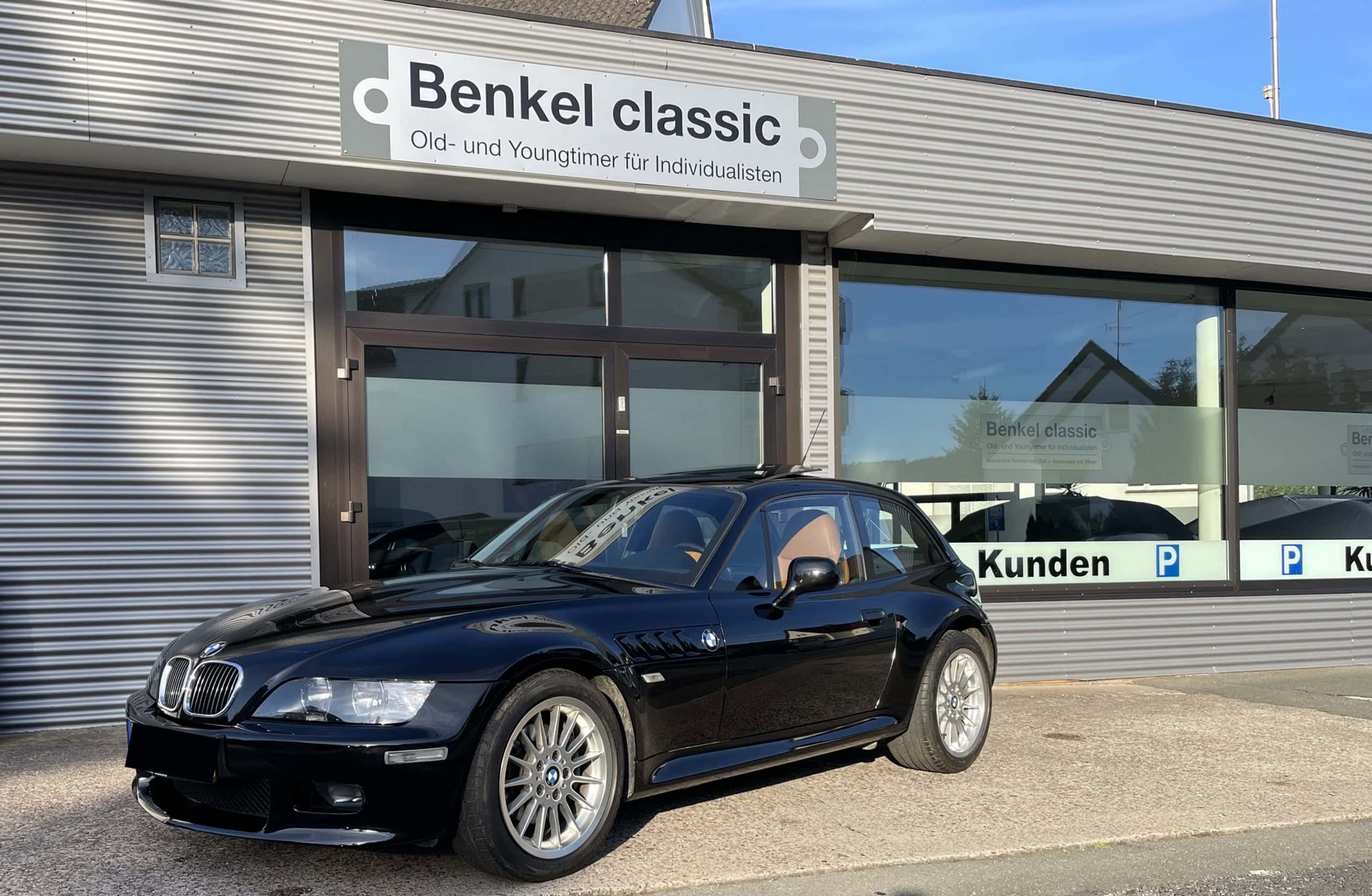Neuzugang BMW Z3.3.0 Coupe schwarz walnuss Benkel Classic Beverungen Neuzugang BMW Z3.3.0 Coupe Schwarz mit traumhafter Farbkombi, in bestem Erhaltungszustand und niedriger Laufleistung Benkel Classic Beverungen